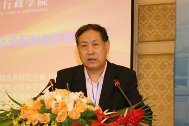国家信息化专家咨询委员会委员、国家行政学院教授 汪玉凯