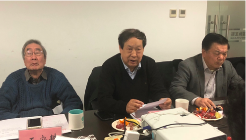 专家从左至右：王安耕、汪玉凯、周德铭