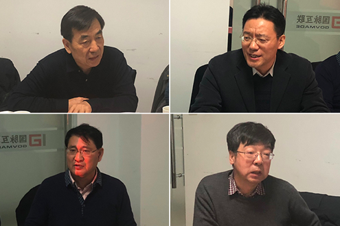 专家：兰惠（左上）、单志广（右上）、穆勇（左下）、唐建平（右下）